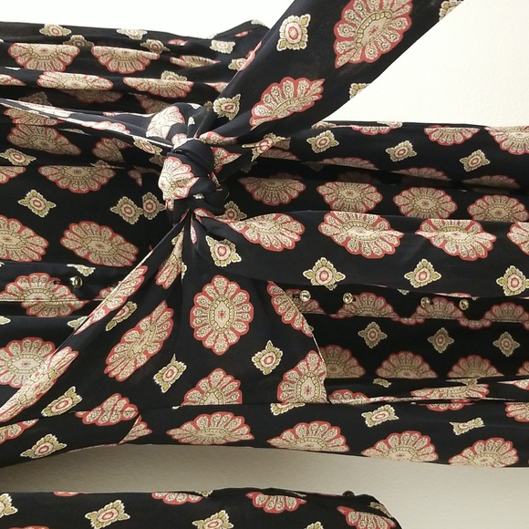 NICHOLAS Noura Button Down Silk Maxi Dress - Picture 4 of 16